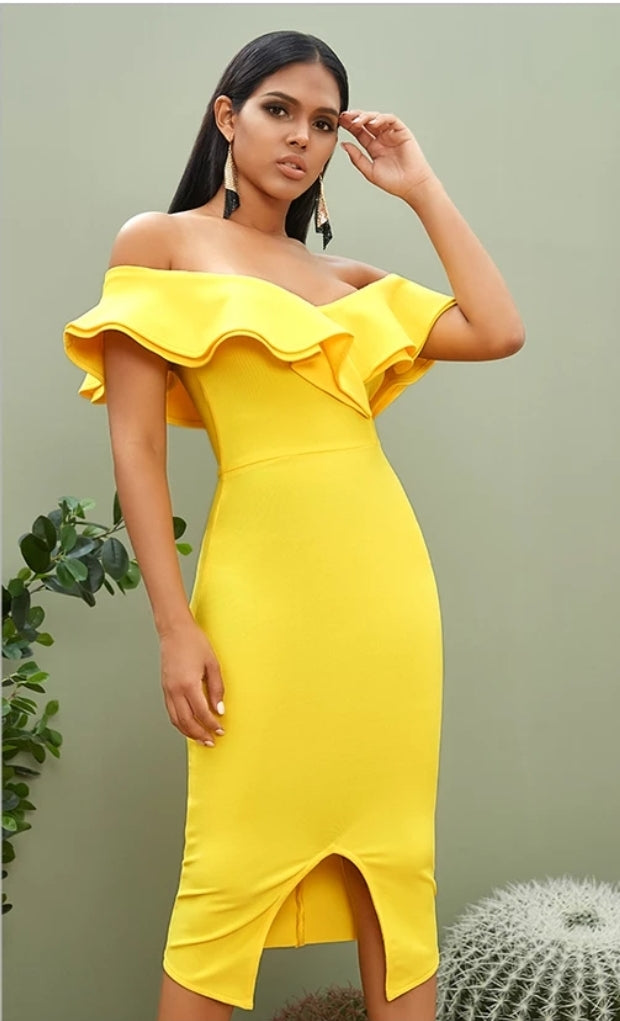 Sunshine Love Yellow Dress