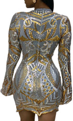 Elegant Sequin Dress