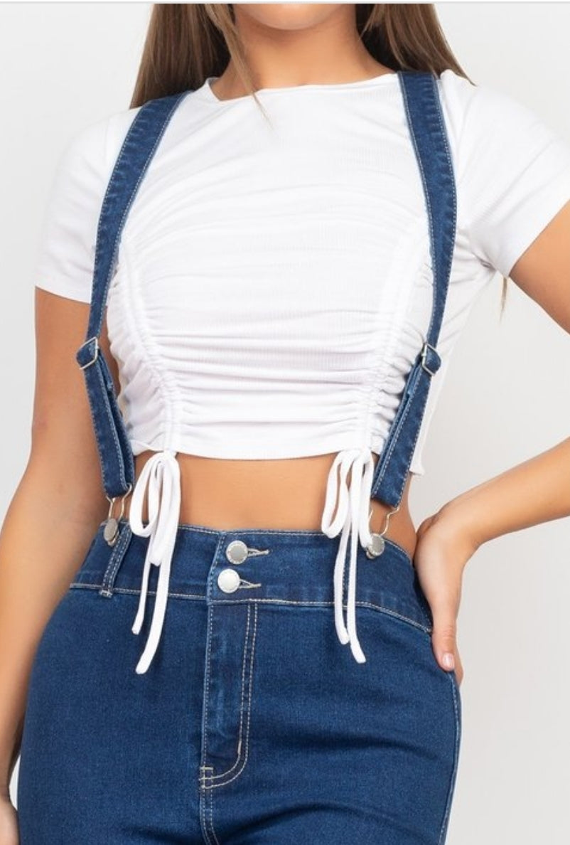 Denim Overall Jeans